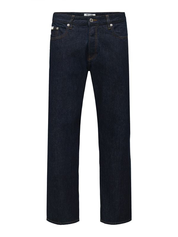 ONLY and SONS ONSEDGE STRAIGHT DB RINSE 4942 TAI DNM Jeans blue - Image 2