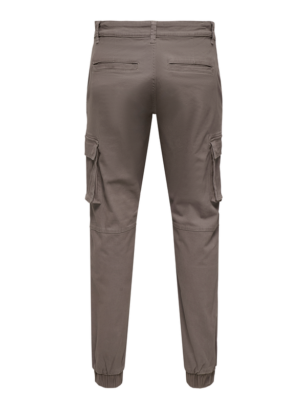 ONLY and SONS ONSCAM STAGE CARGO CUFF LIFE 6687 NOOS Cargo Trousers beige - Image 3