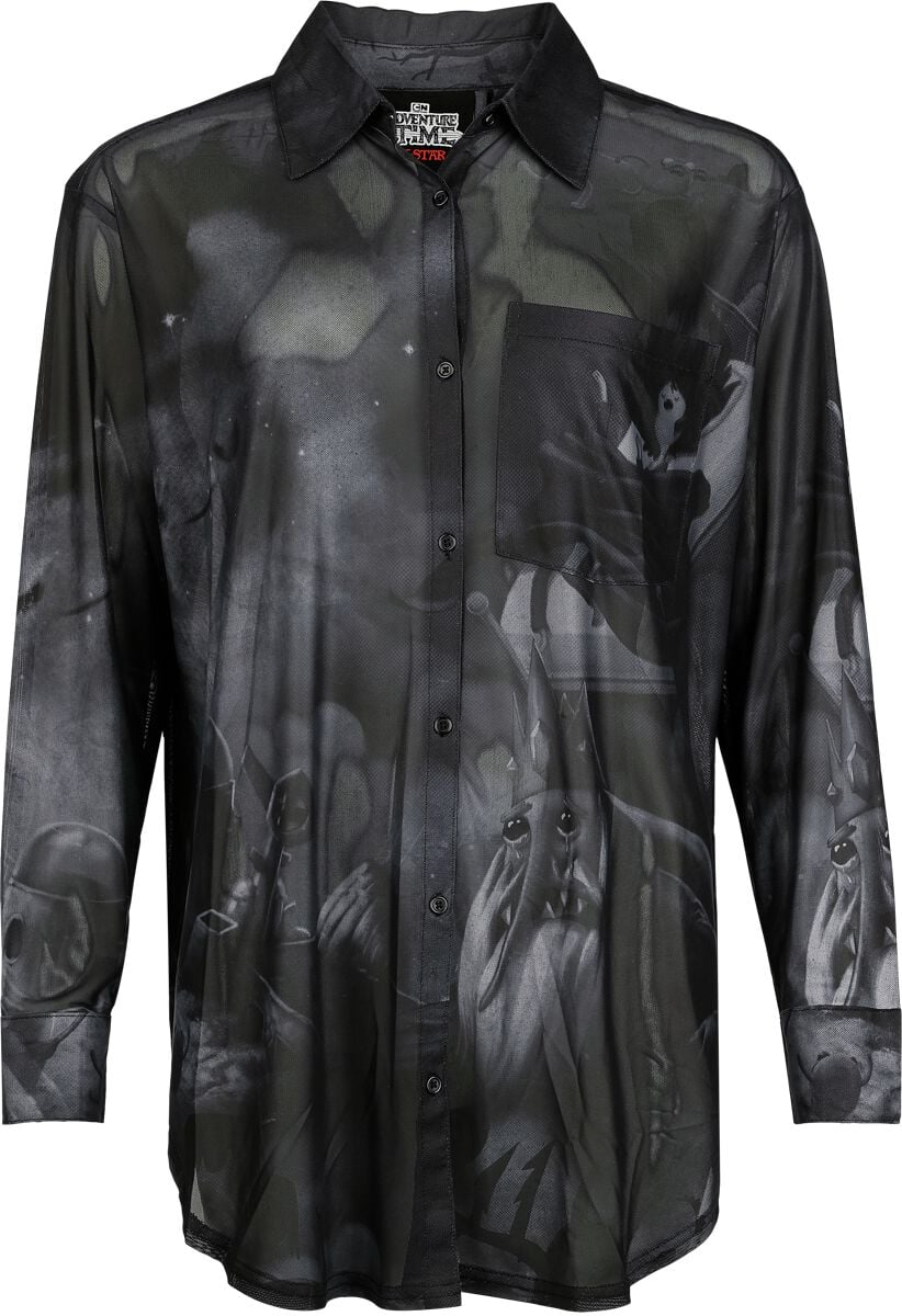 Killstar Killstar - Adventure Time Top Longsleeve black grey - Image 2