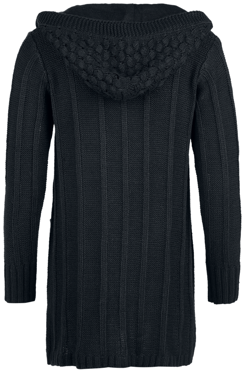 Black Premium by EMP Celtic fine lines Cardigan black - Image 3