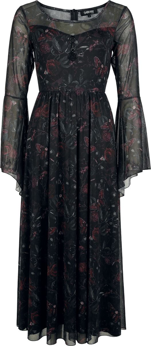 Gothicana by EMP Mystical Woods Maxi Dress black - Image 2