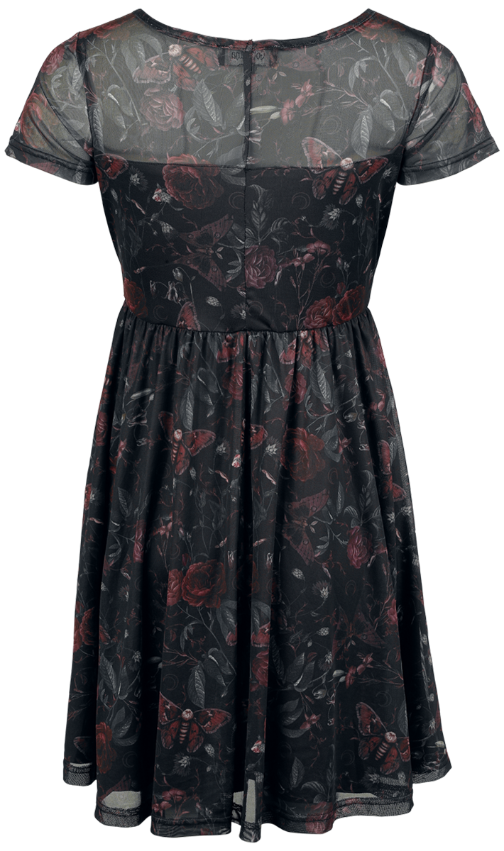 Gothicana by EMP Mystical Woods Mini Dress black - Image 3