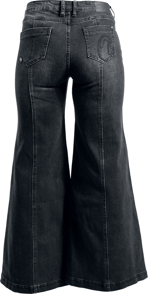 Black Premium by EMP Ruby - Wide Leg Jeans Jeans black - Image 3