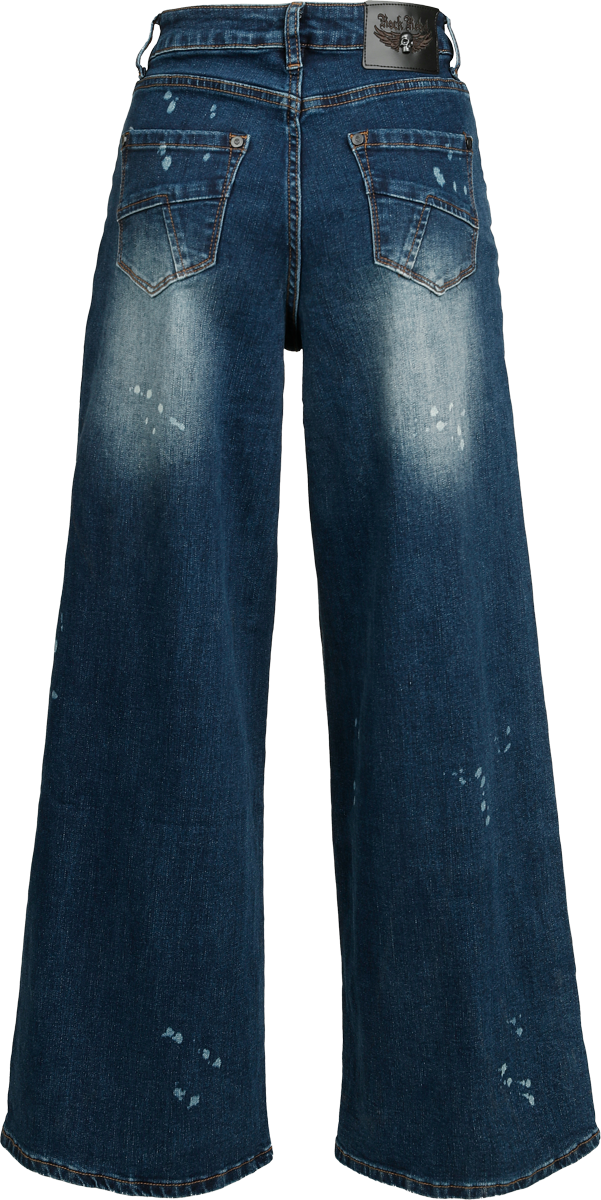 Rock Rebel by EMP Skulls & Details Jeans blue - Image 3