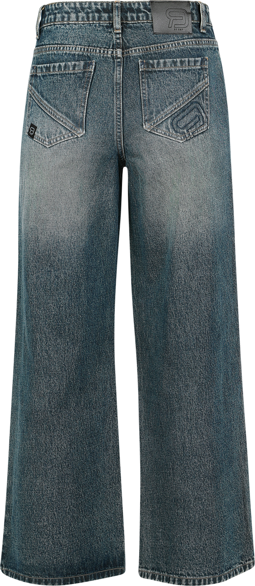 RED by EMP Cutout Trousers Jeans blue grey - Image 3