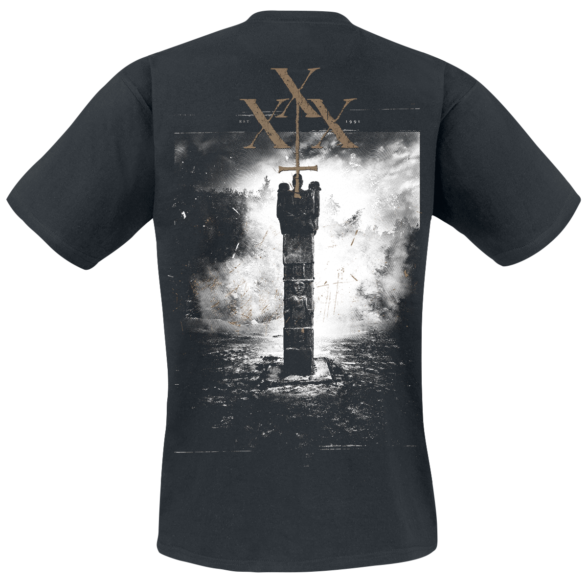 Behemoth With Fire In Hearts T-Shirt black - Image 3