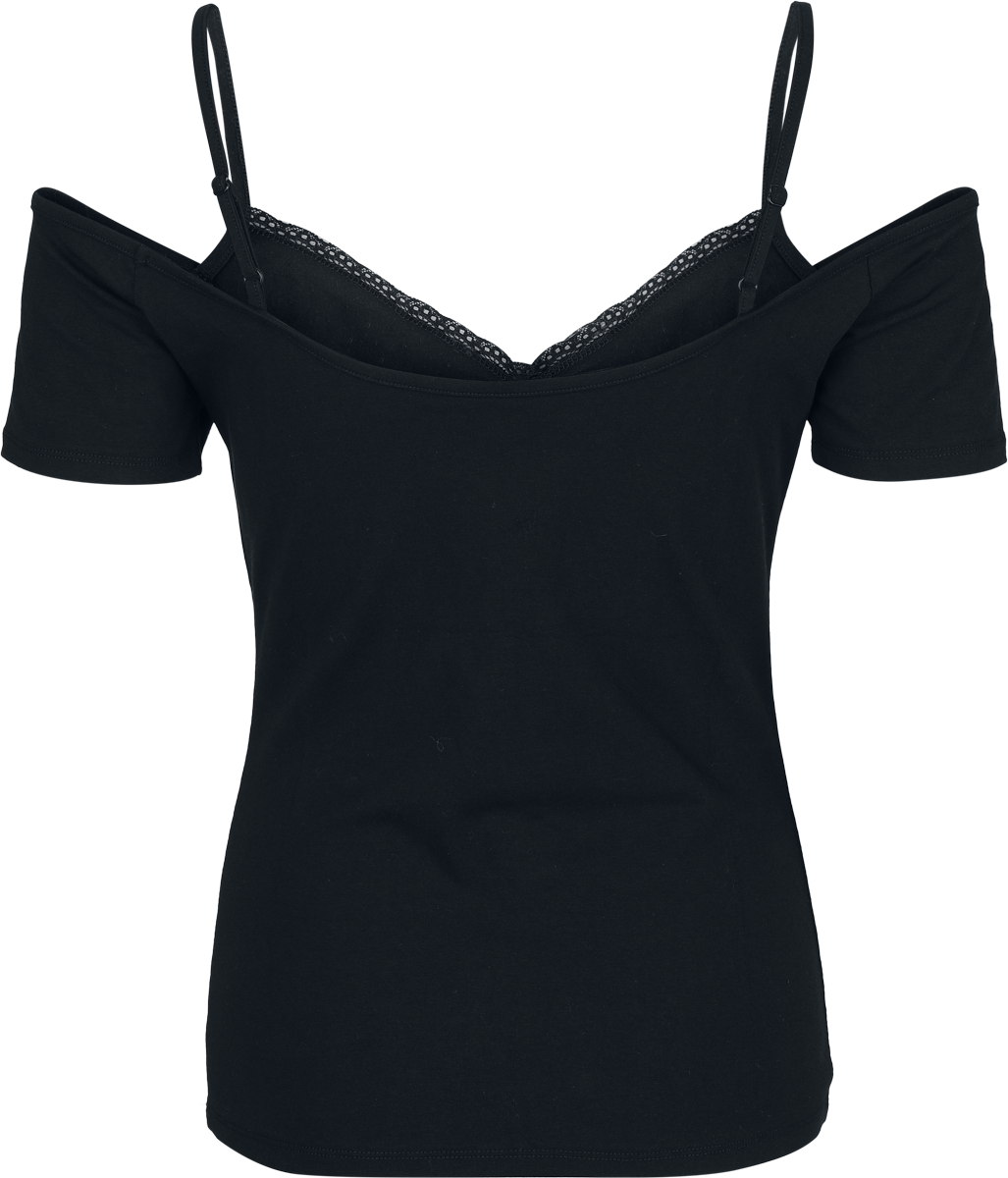 Rock Rebel by EMP Mystical Flowers T-Shirt black - Image 3