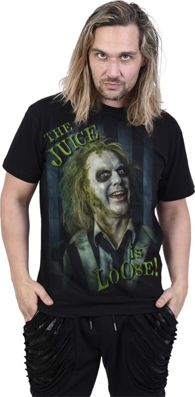 Beetlejuice Beetlejuice - Juice Is Loose T-Shirt black - Image 3