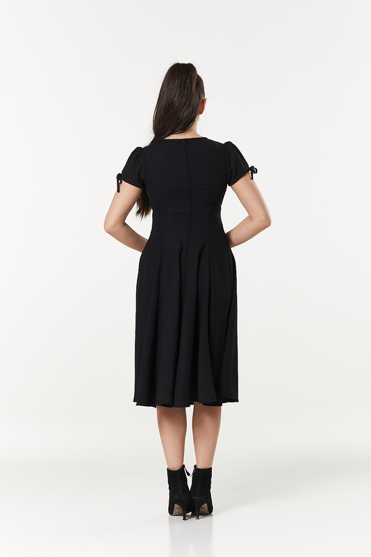 Timeless London Pandora Dress Midi Dress black - Image 3