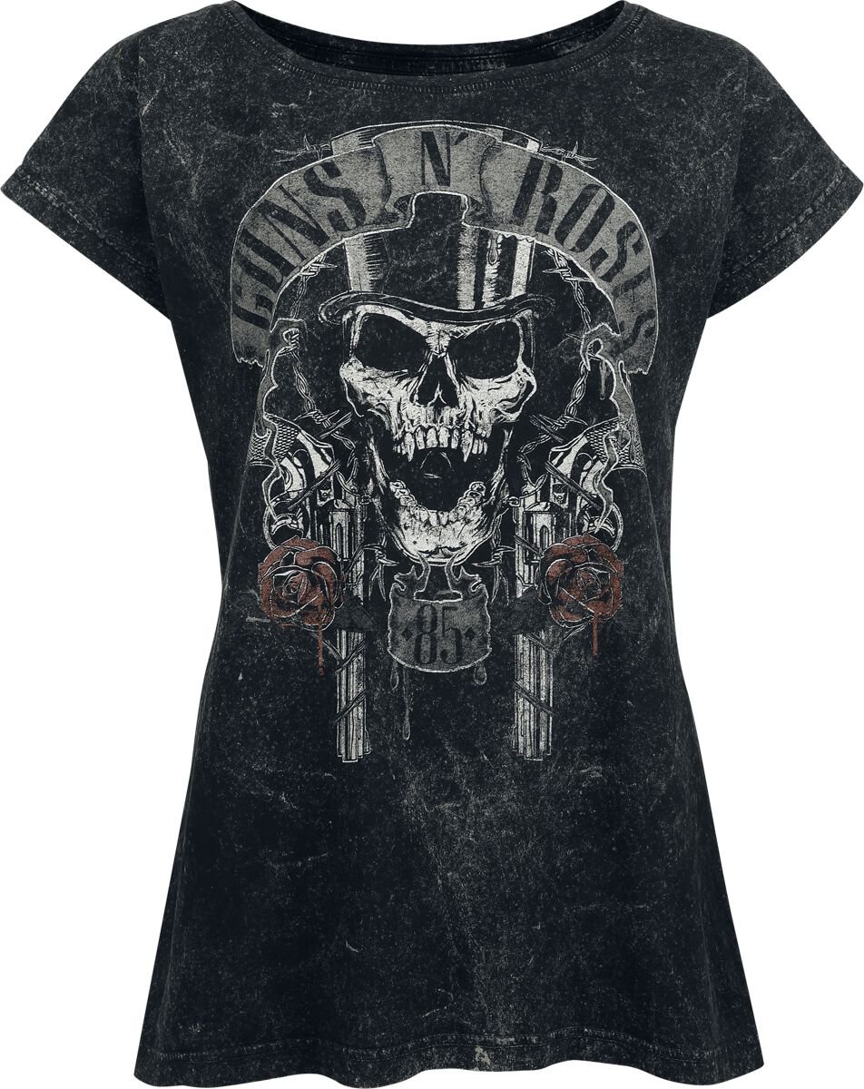 Guns N' Roses Top Hat T-Shirt black - Image 2