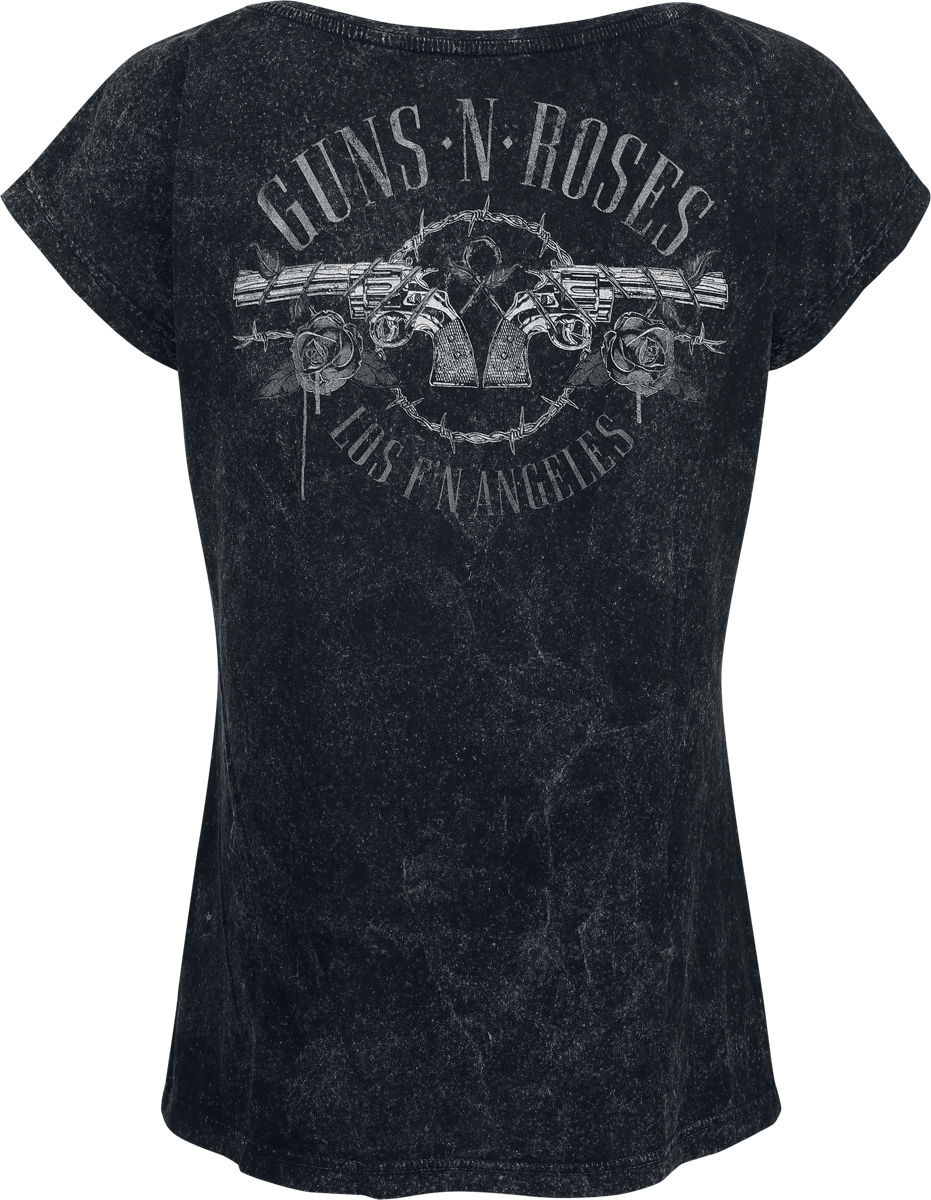Guns N' Roses Top Hat T-Shirt black - Image 3