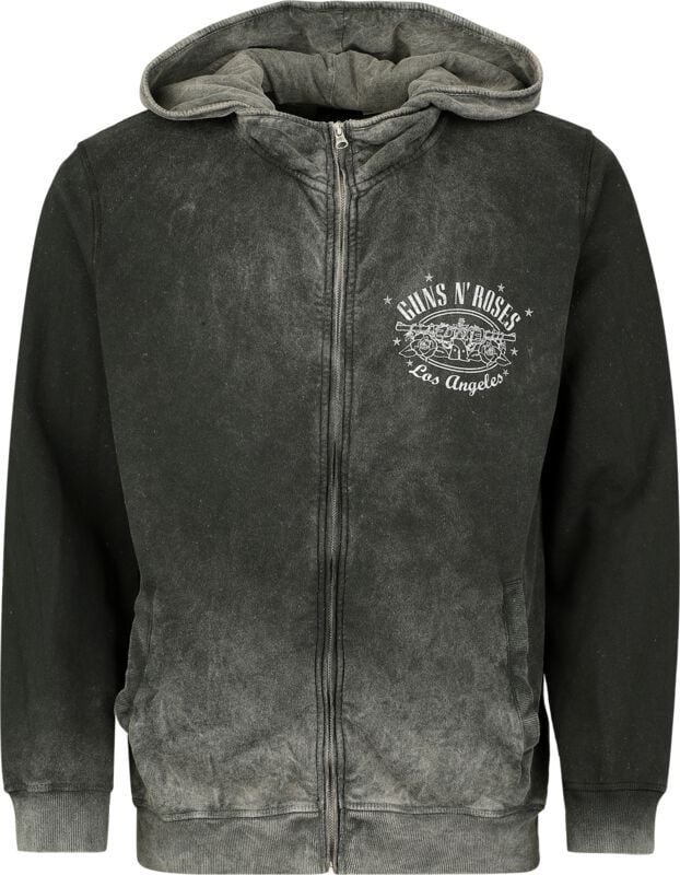 Guns N' Roses Paradise City Hoodie Jacket grey - Image 2