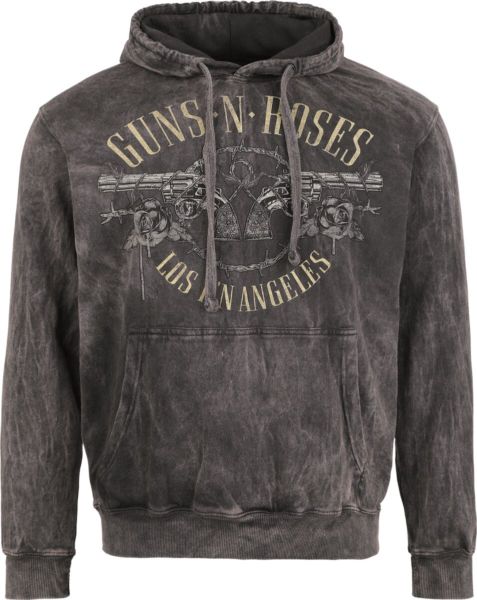 Guns N' Roses Bullet Logo Hoodie grey - Image 2