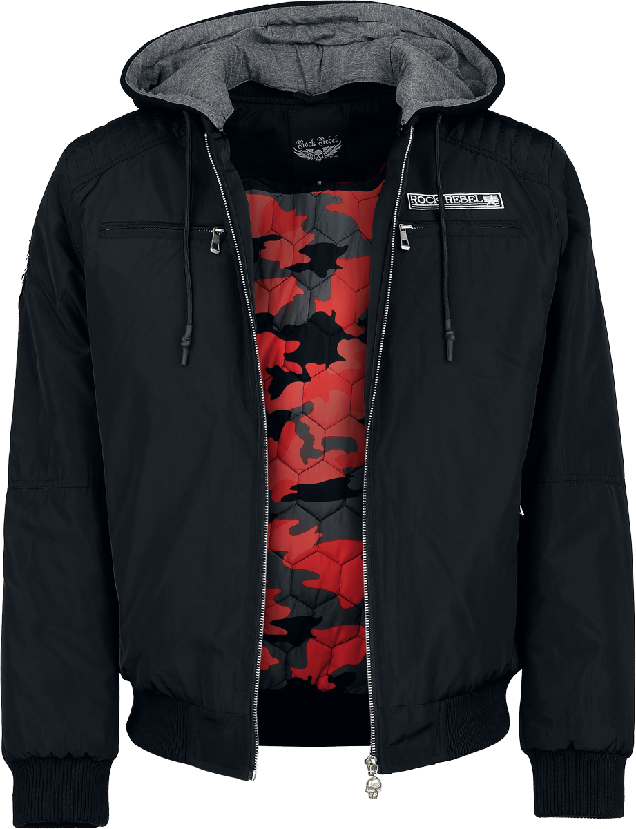 Rock Rebel by EMP Change yourself Mid-Season Jackets black - Image 3