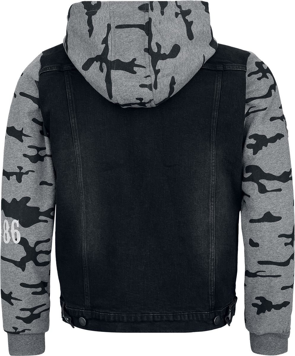 Rock Rebel by EMP Change yourself Jeans Jacket black grey - Image 3