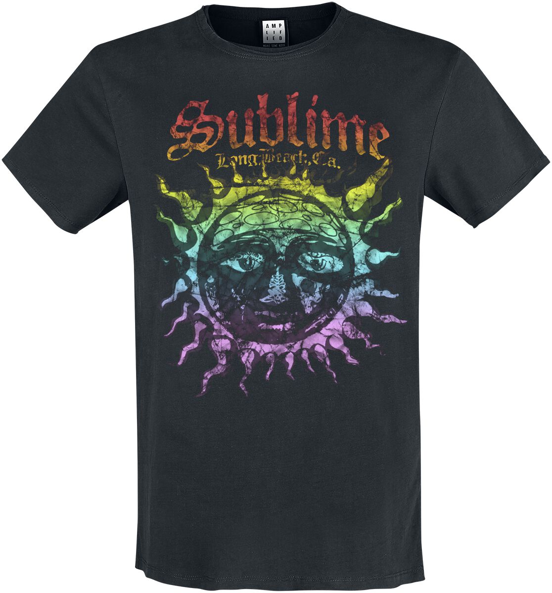 Sublime Amplified Collection - Ombre Sun T-Shirt black - Image 2