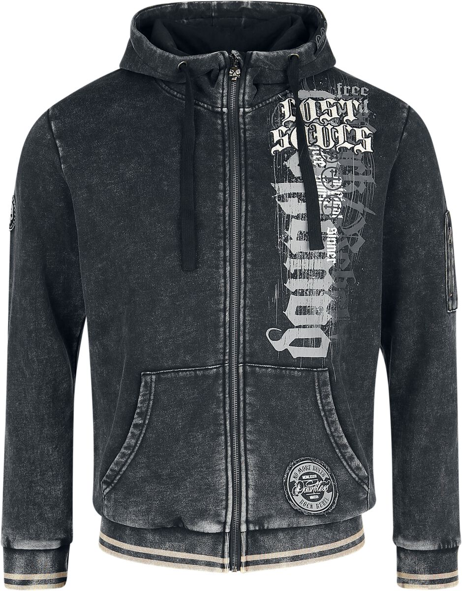Rock Rebel by EMP Skulls & Details Hoodie Jacket black - Image 2