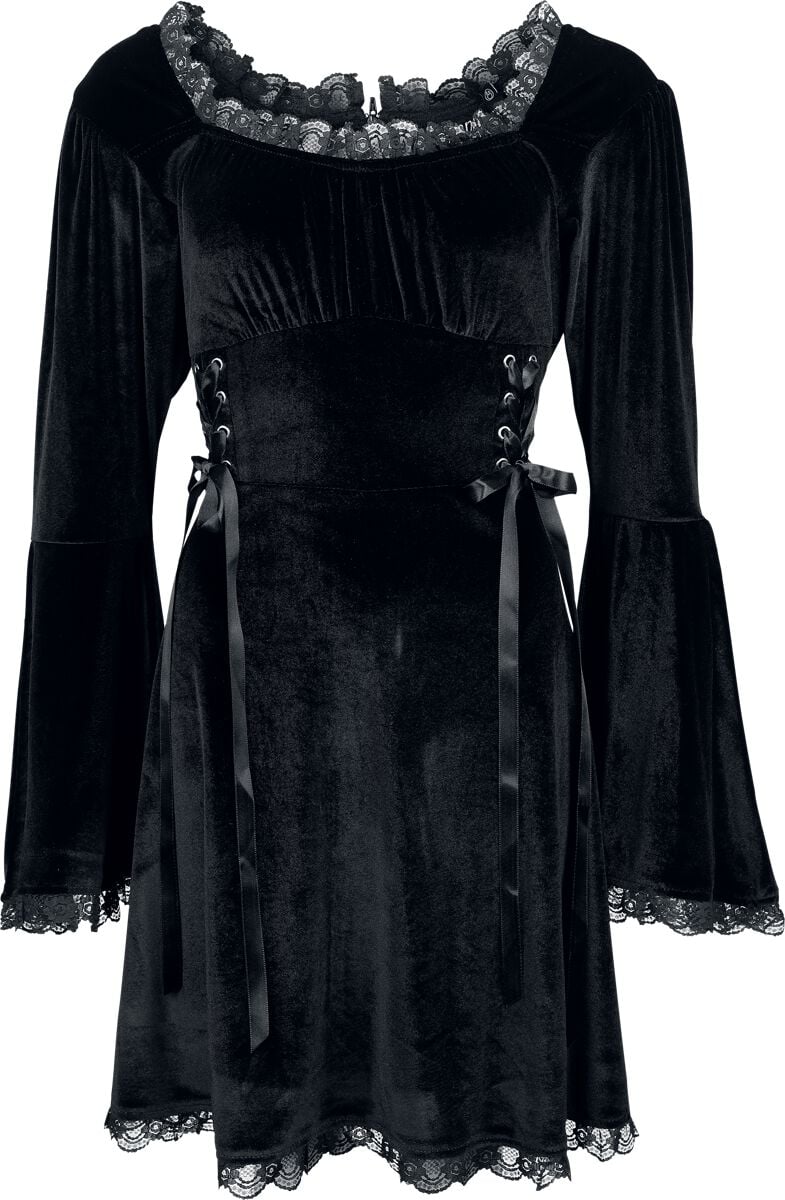 Gothicana by EMP The Witching Hour Mini Dress black - Image 2