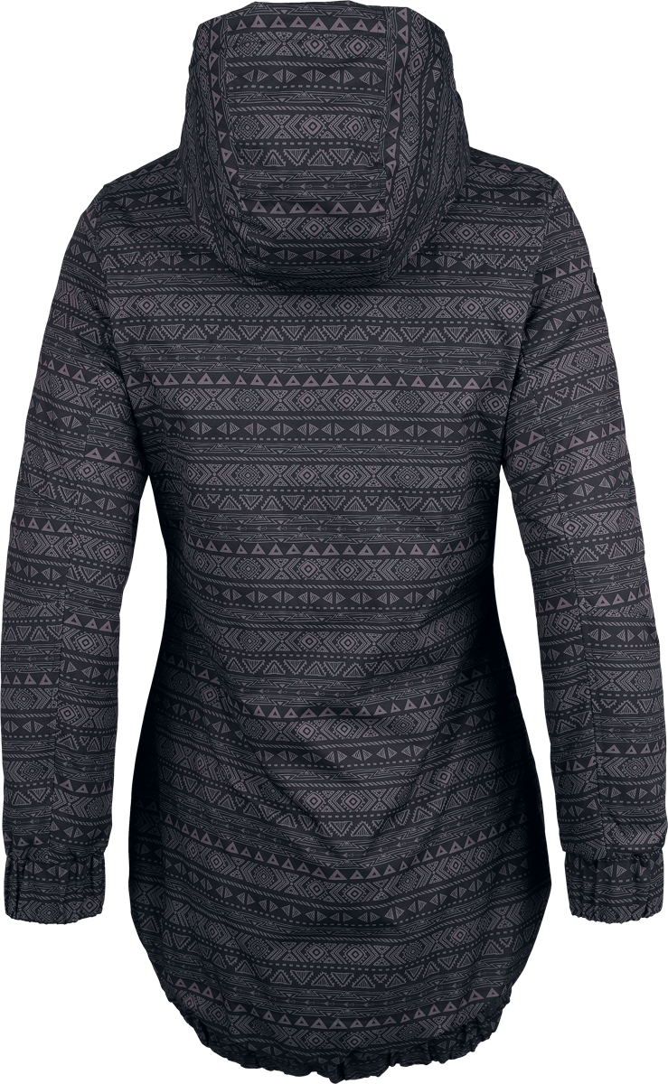 RED by EMP Winter can come Winter Jacket black - Image 3