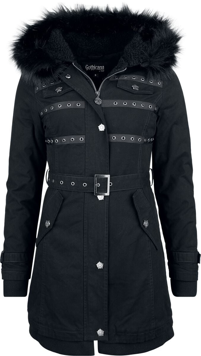 Gothicana by EMP The Witching Hour Mid-Season Jackets black - Image 2
