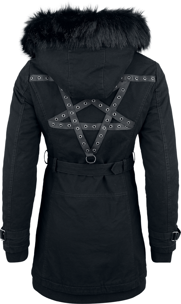 Gothicana by EMP The Witching Hour Mid-Season Jackets black - Image 3