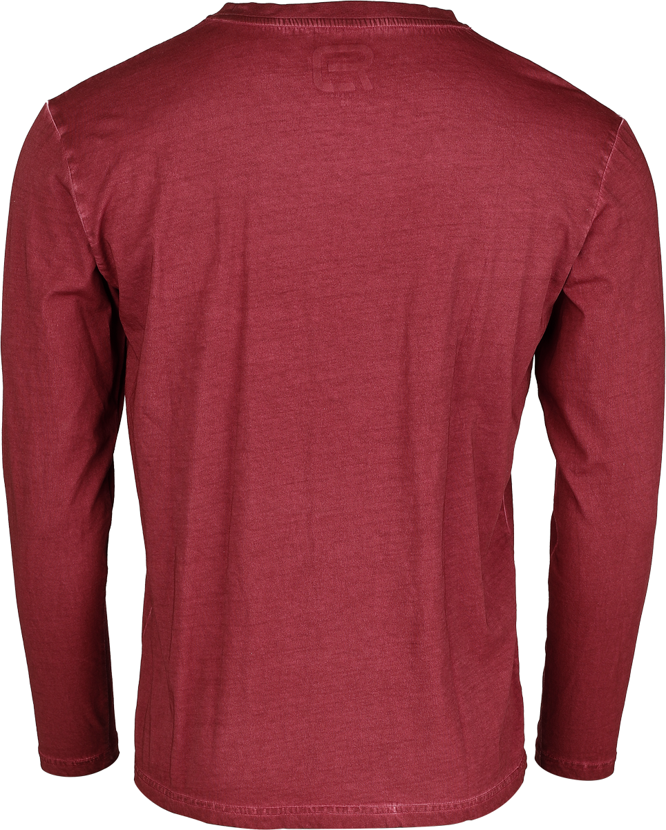 RED by EMP Distinctive Long-sleeve Shirt burgundy - Image 3