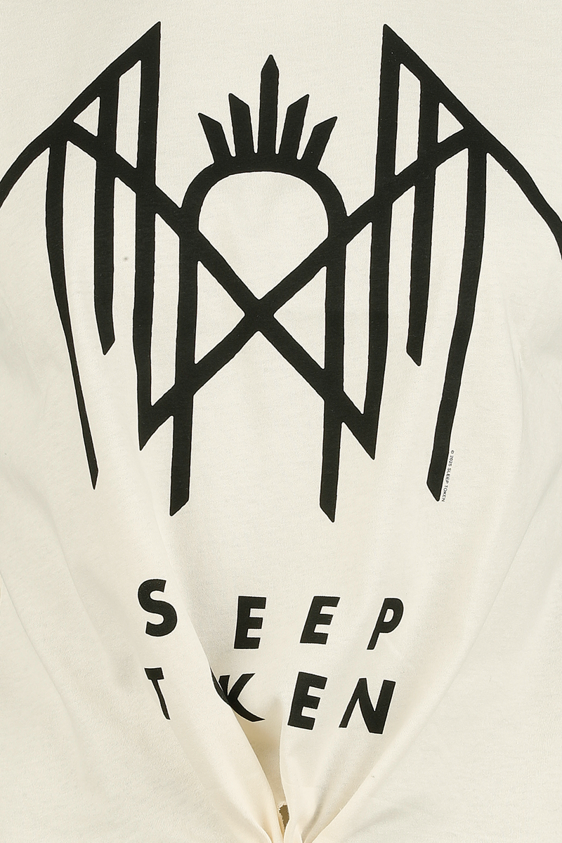 Sleep Token Amplified Collection - Crystalina Logo Top off white - Image 3