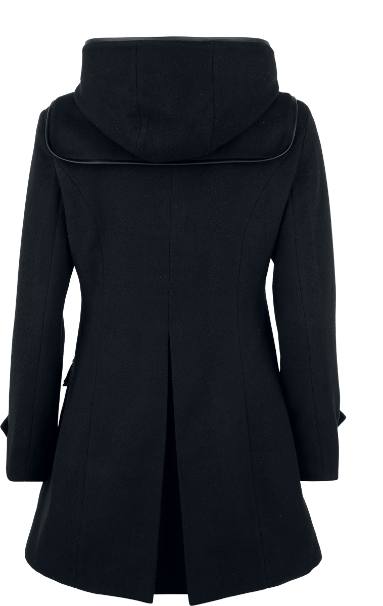 Black Premium by EMP Celtic fine lines Coat black - Image 3
