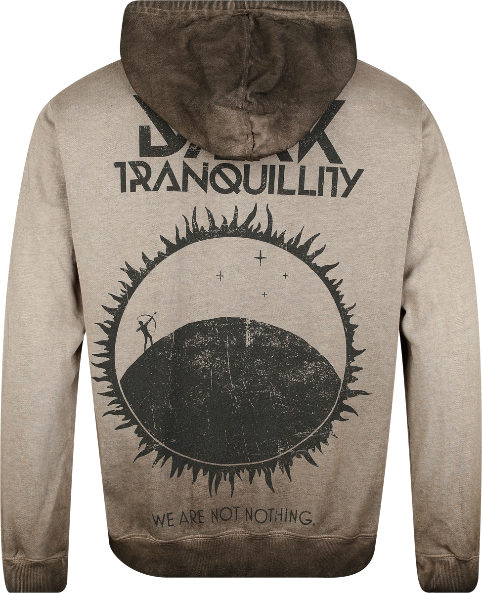 Dark Tranquillity Not Nothing Hoodie brown - Image 3