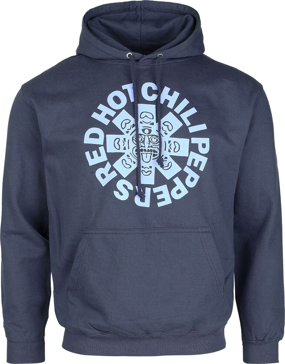Red Hot Chili Peppers Aztek Logo Hoodie blue - Image 2