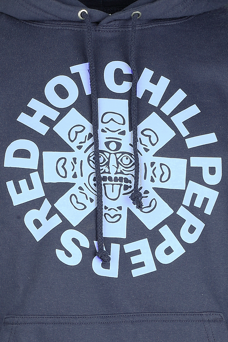 Red Hot Chili Peppers Aztek Logo Hoodie blue - Image 3