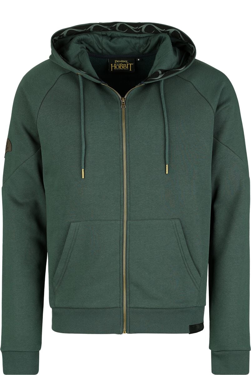 The Lord Of The Rings The Hobbit - Mirkwood Collection Hoodie Jacket dark green - Image 2