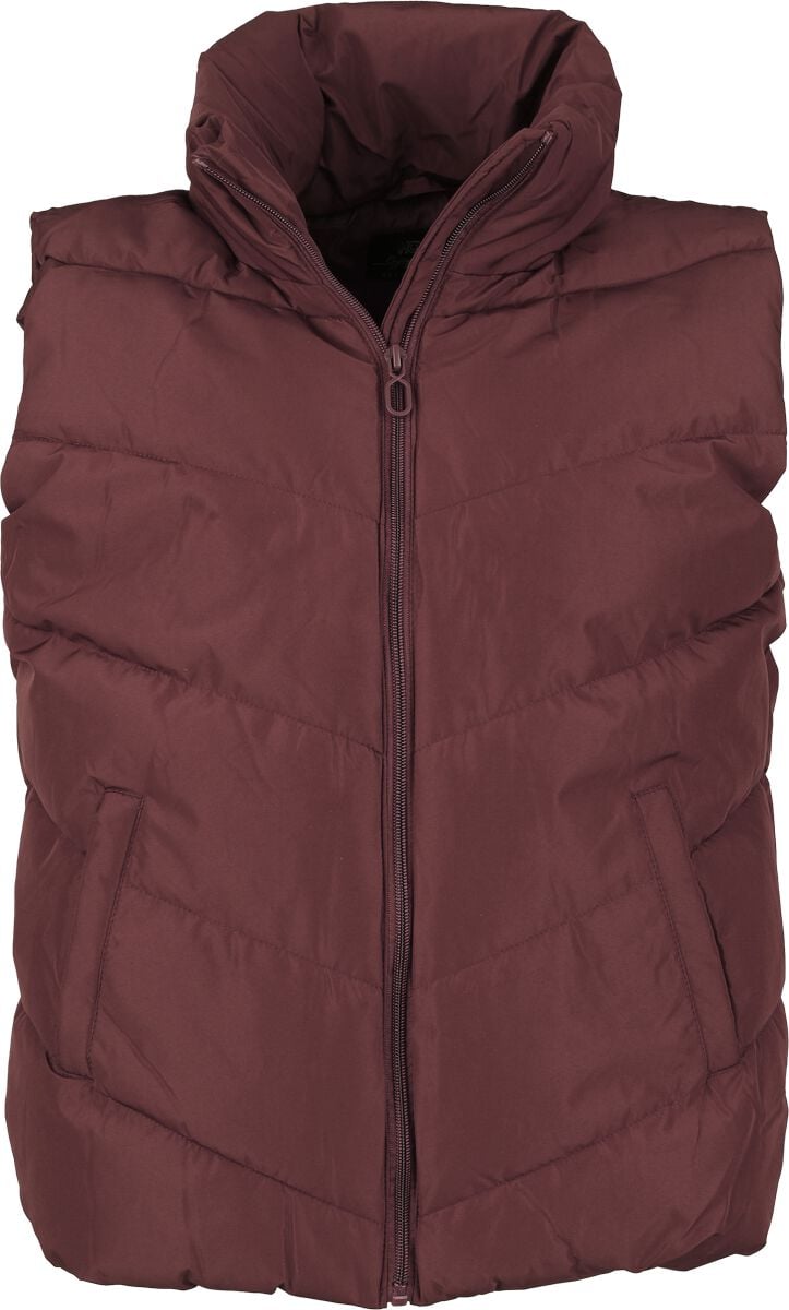Hailys SL P VT LU44CY Vest burgundy - Image 2