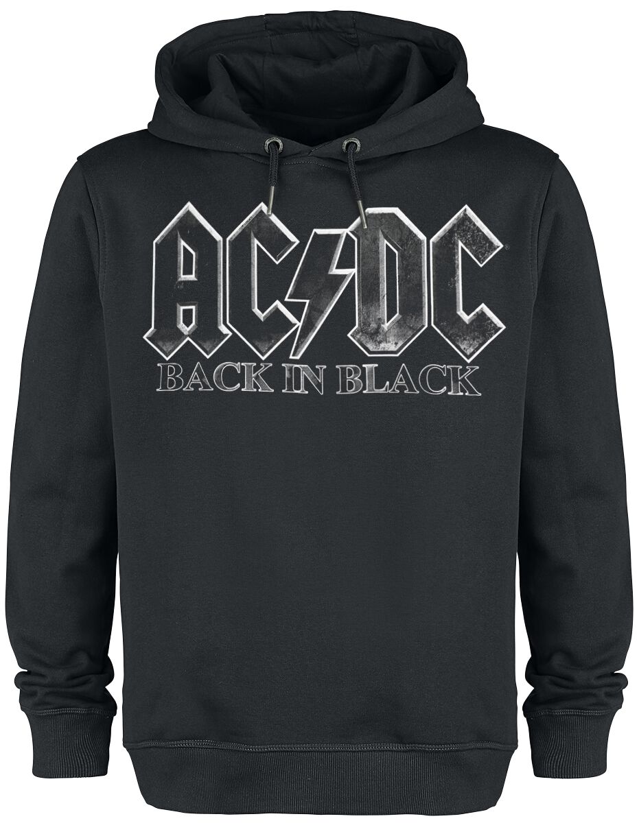 AC/DC Amplified Collection - Back In Black Hoodie black - Image 2