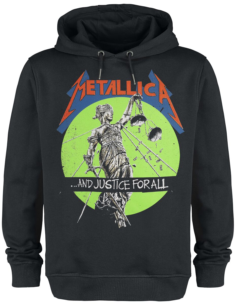 Metallica Amplified Collection - No Justice For All Hoodie black - Image 2