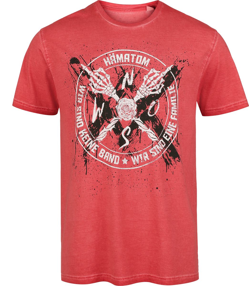 Hämatom Band T-Shirt red - Image 2