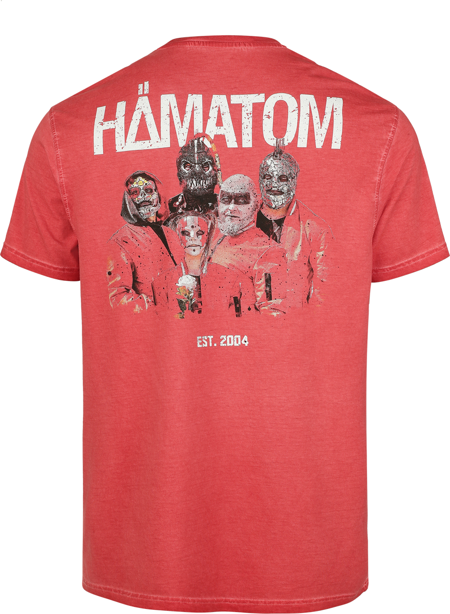 Hämatom Band T-Shirt red - Image 3
