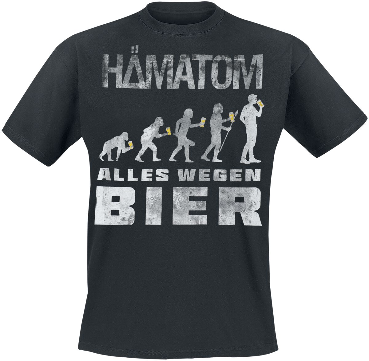 Hämatom Bier T-Shirt black - Image 2