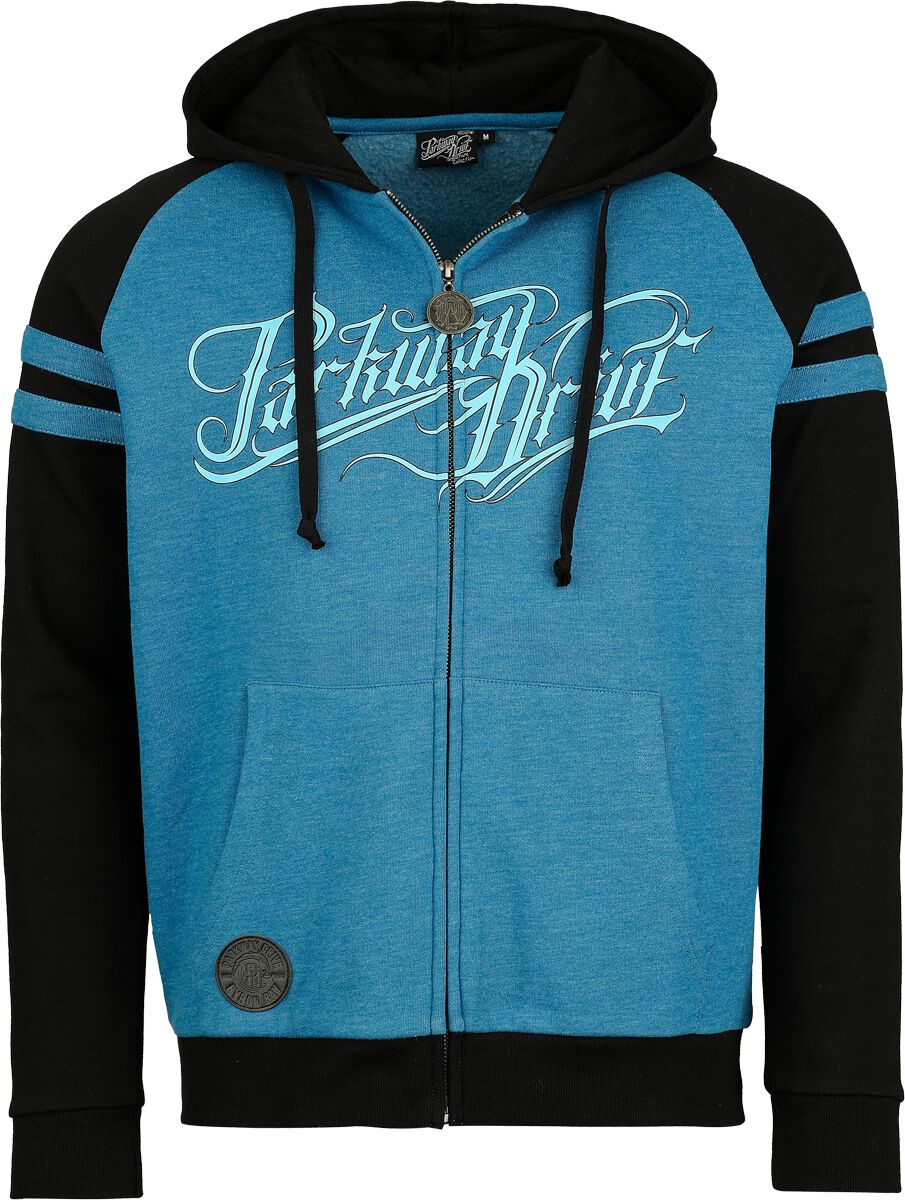 Parkway Drive EMP Signature Collection Hoodie Jacket light blue black - Image 2