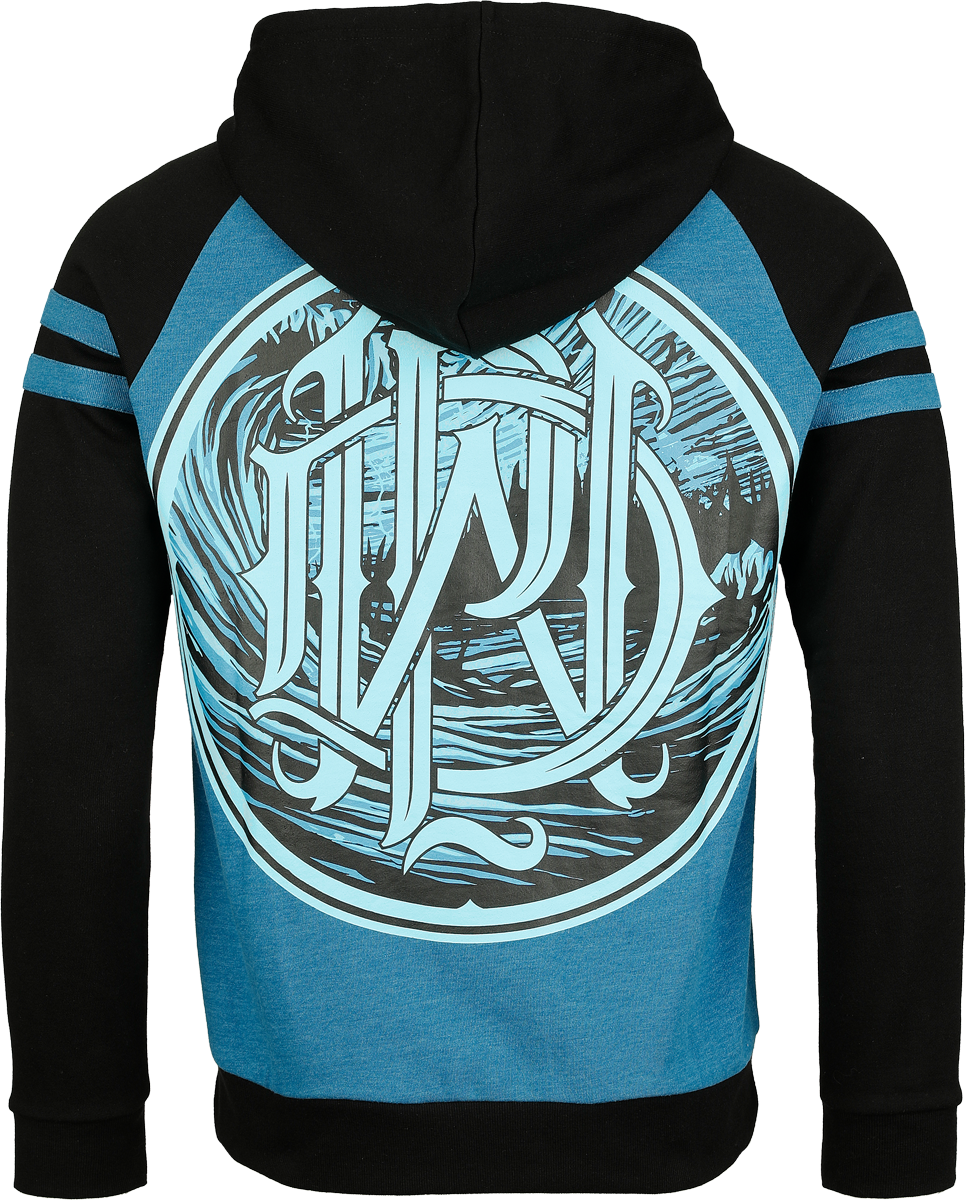 Parkway Drive EMP Signature Collection Hoodie Jacket light blue black - Image 3