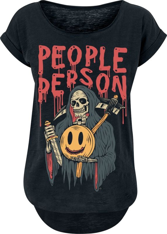 Goodie Two Sleeves People Person T-Shirt black - Image 2