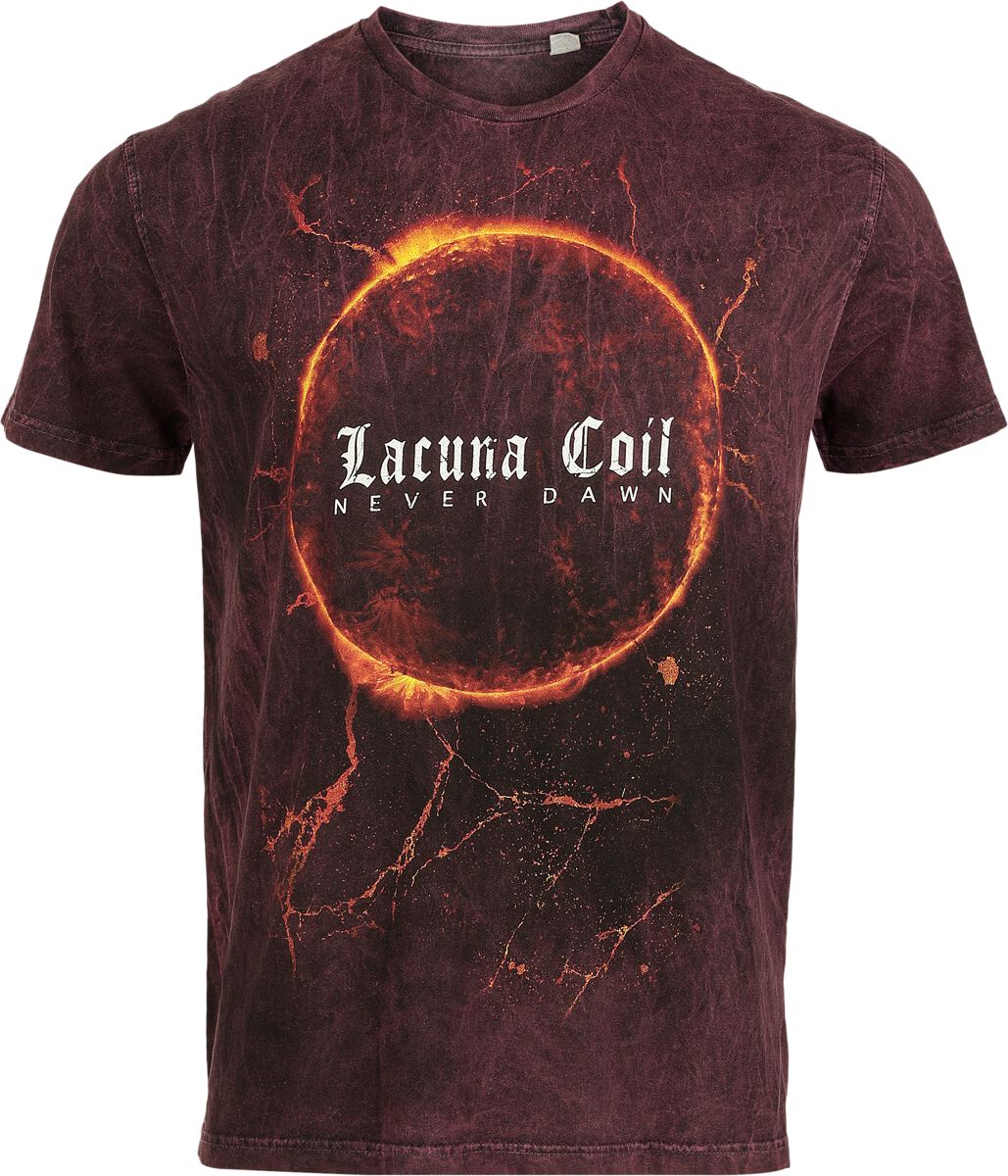 Lacuna Coil Never Dawn T-Shirt rust - Image 2