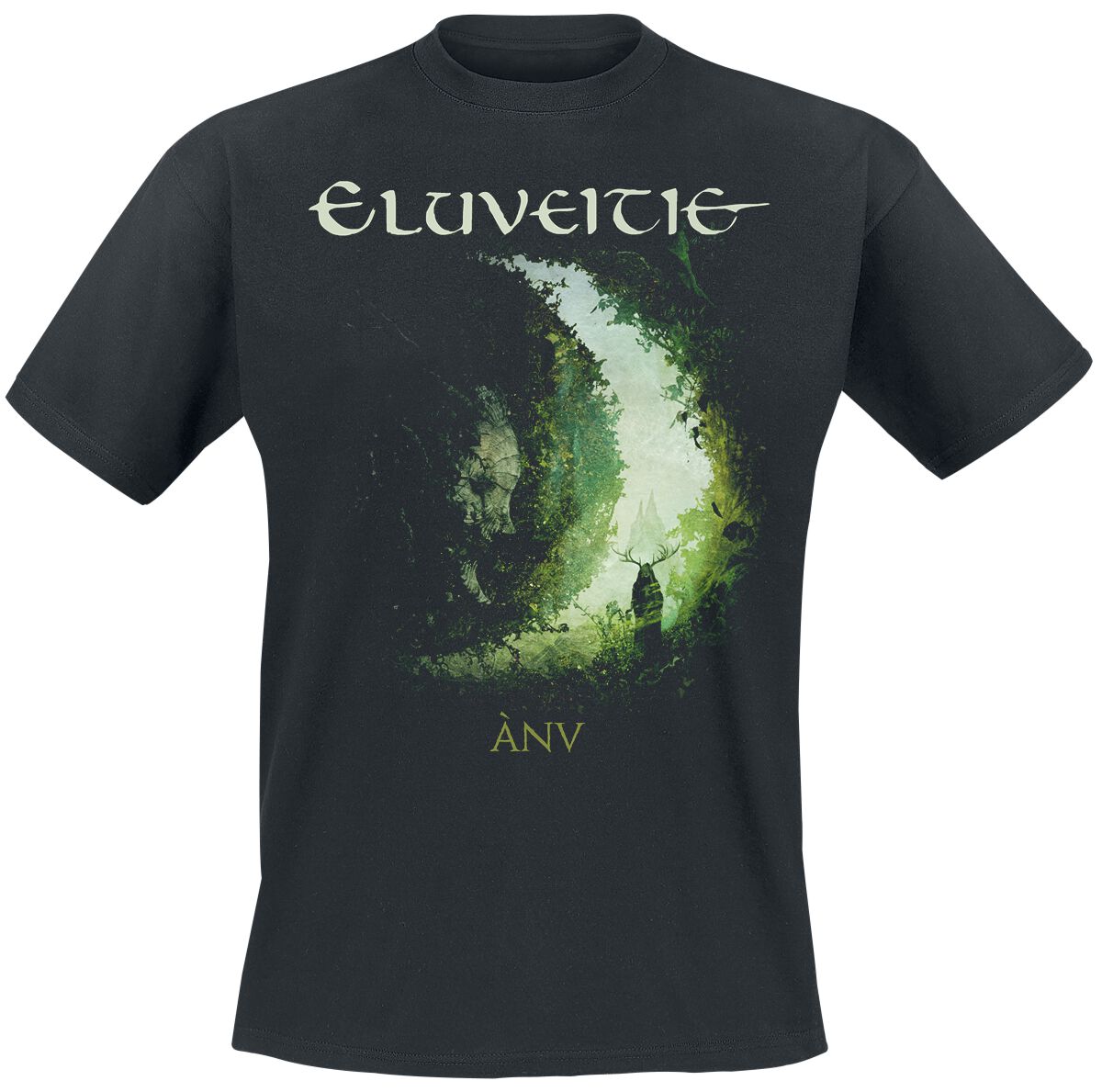 Eluveitie Anv Cover T-Shirt black - Image 2