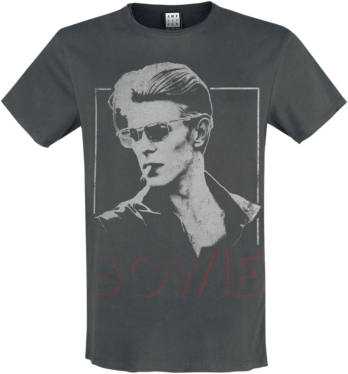 David Bowie Amplified Collection - '80 Era T-Shirt charcoal - Image 2