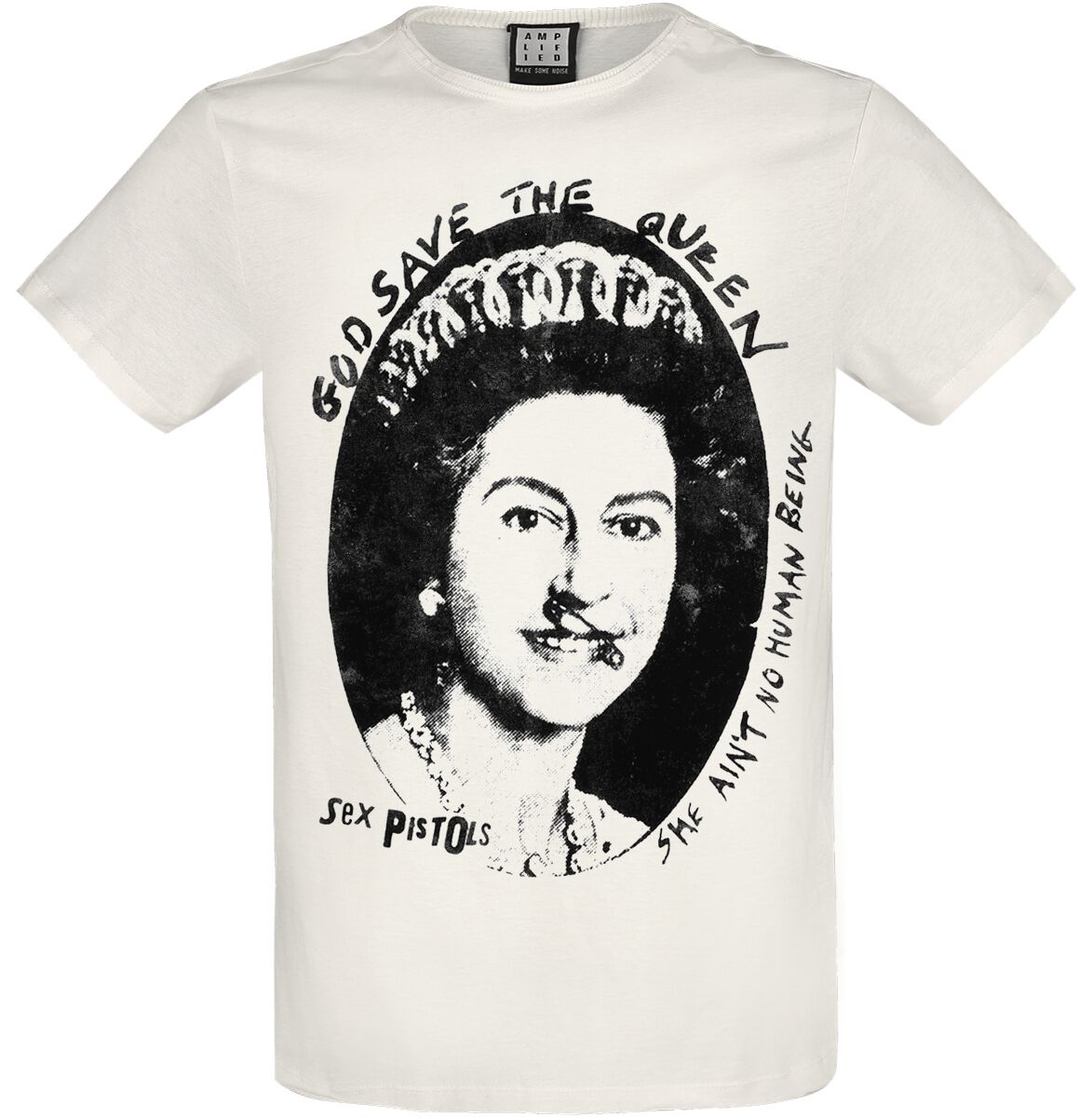 Sex Pistols Amplified Collection - Good Save The Queen T-Shirt off white - Image 2
