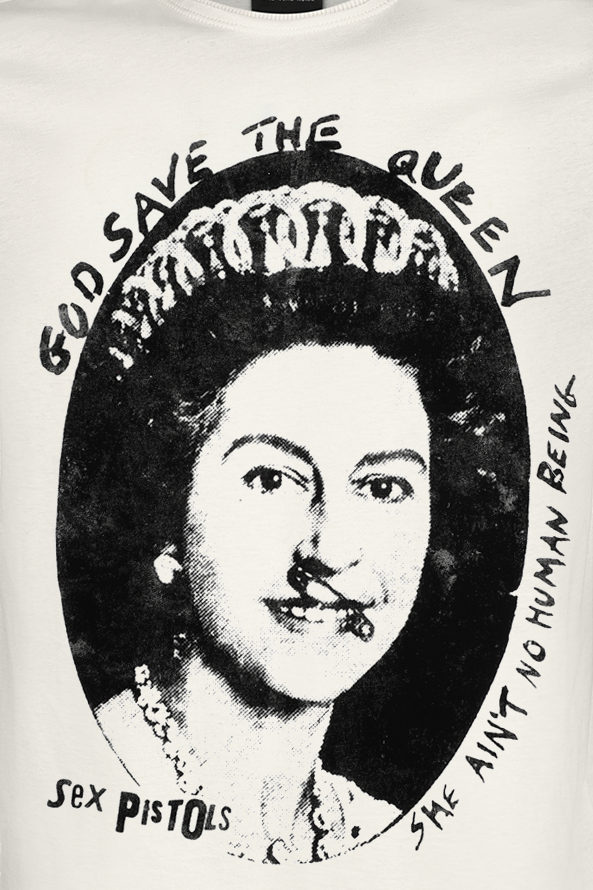 Sex Pistols Amplified Collection - Good Save The Queen T-Shirt off white - Image 3