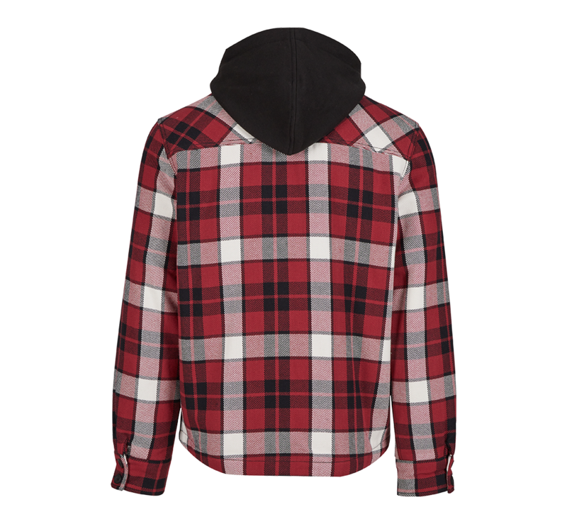 Brandit Heavy Twill Jacket Mid-Season Jackets red black - Image 3