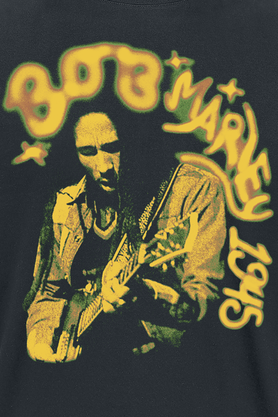 Bob Marley Jamming 1945 T-Shirt black - Image 3