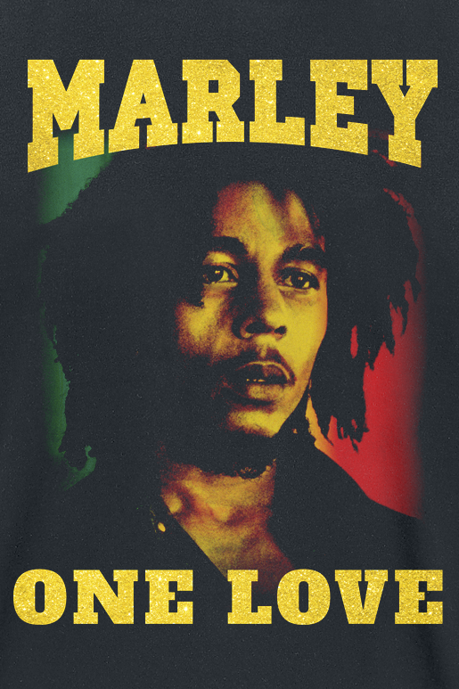 Bob Marley One Love Classic T-Shirt black - Image 3