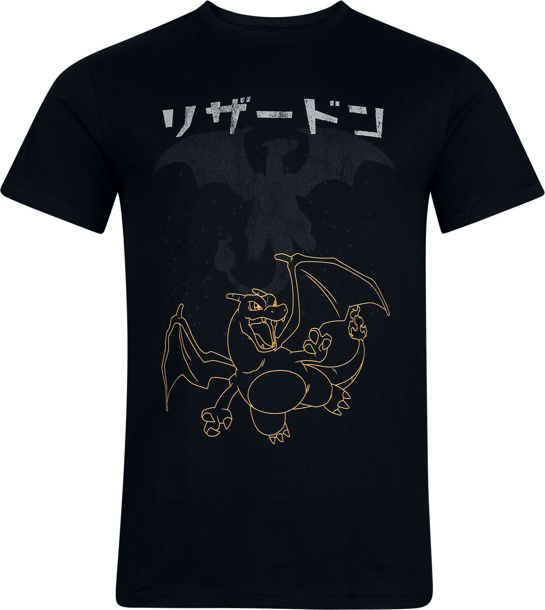 Pokémon Charizard T-Shirt black - Image 2